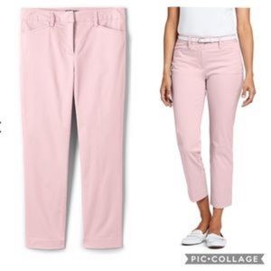 Lands' End Pink Blush Pants Size 14